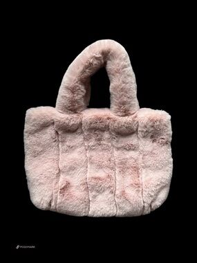 💖 Plush Faux Fur Tote Crossbody Bag 💖